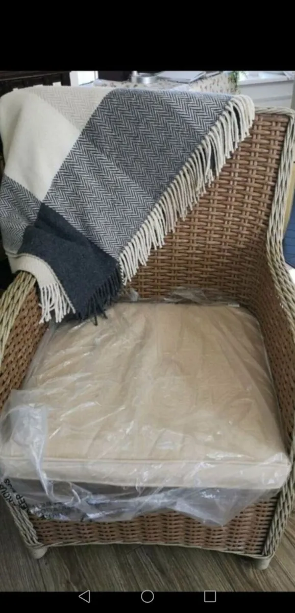 **CLEARANCE** Brand New Basket Rattan 6 Seater C/W - Image 4