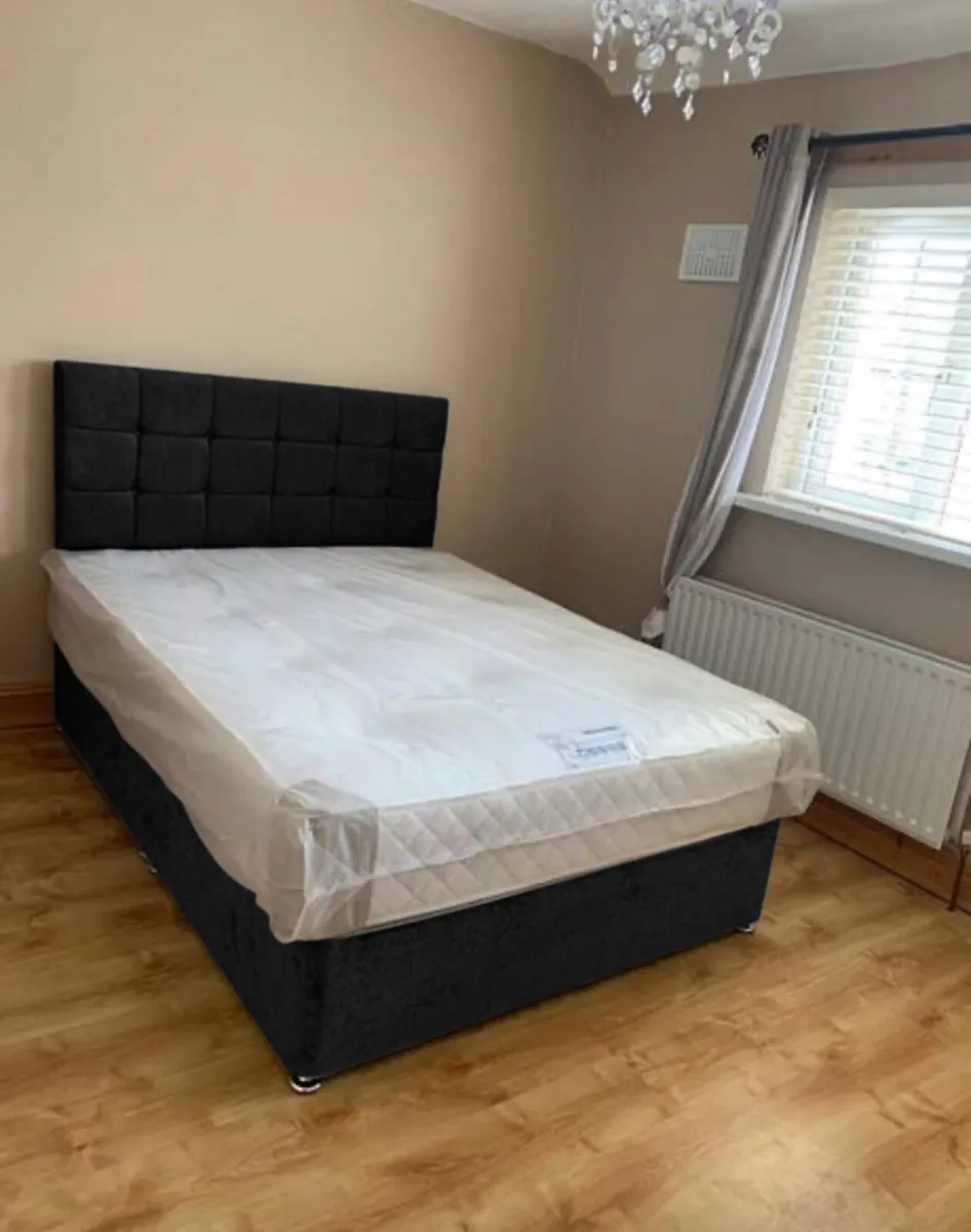 All New Divan Beds With Headboards - Image 1
