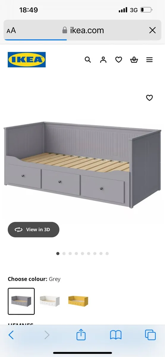 Ikea day bed - Image 1