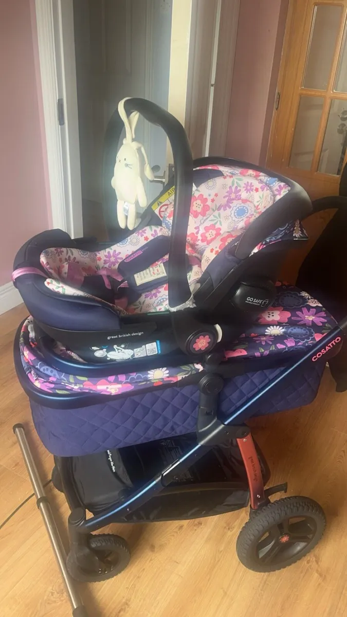 Travel system 3in1 + matching changing bag and mat - Image 2