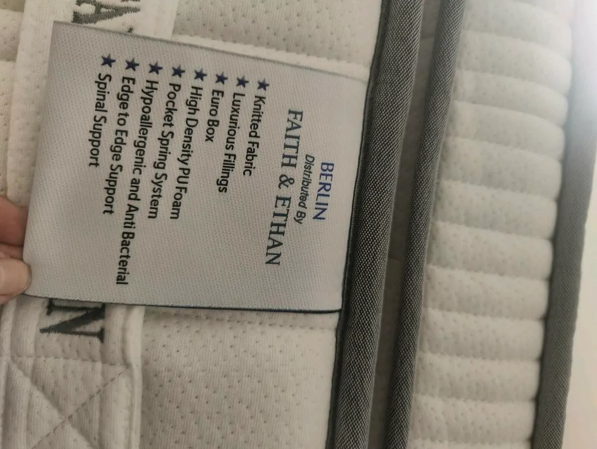 Berlin super king mattress by Faith & Ethan - Image 4