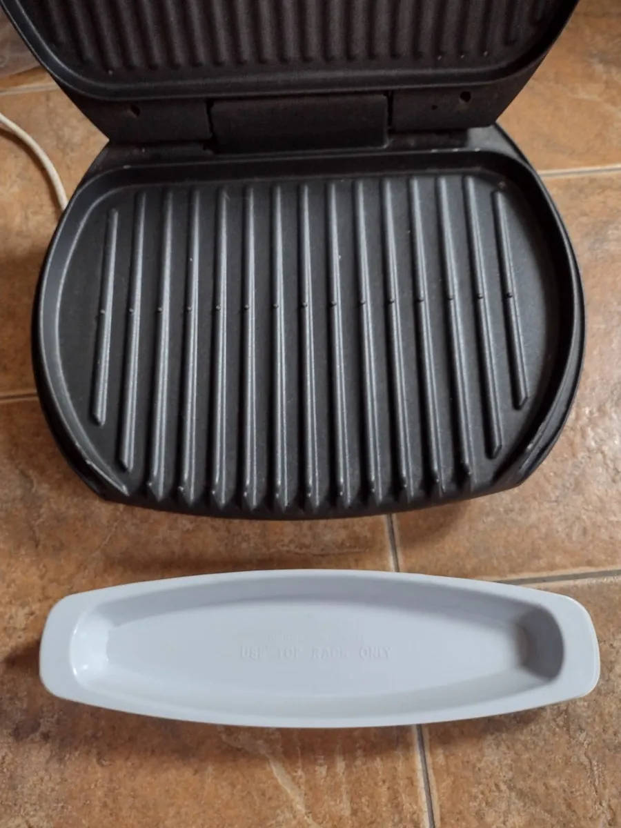 George foreman grill with trays - Image 2