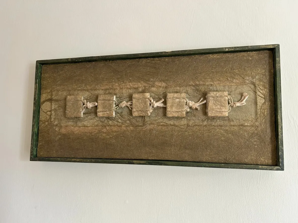 Wooden Framed Wall Art - Image 1
