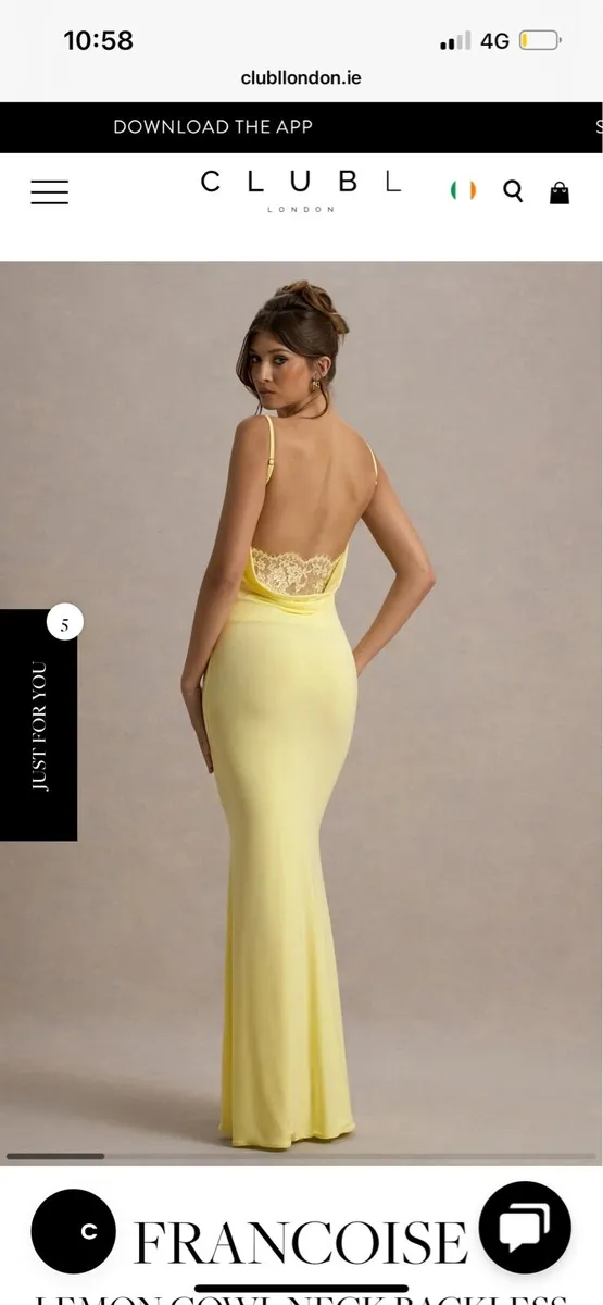 Yellow maxi dress - Image 2