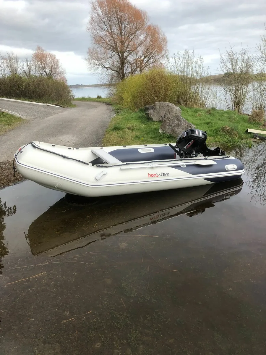 Honwave 3.8 Airdeck C/W Suzuki 20hp - Image 1