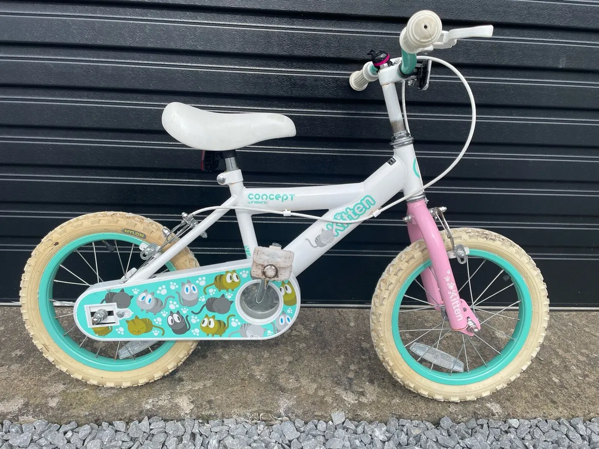 Girls bike 14inch - Image 1
