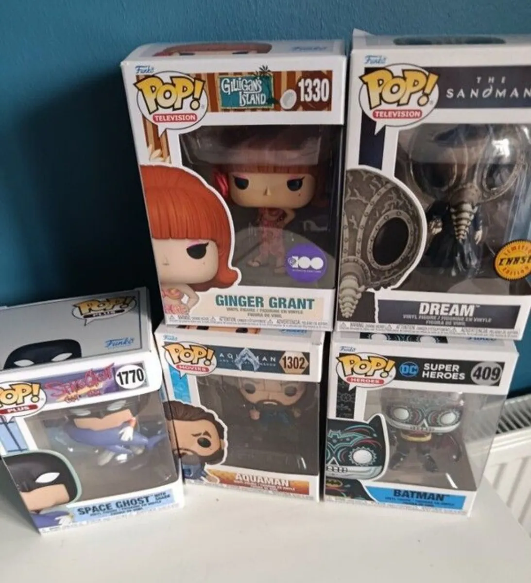 5 Funko Pops