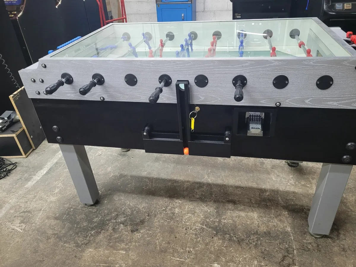 Garlando Olympic silver football table - Image 1