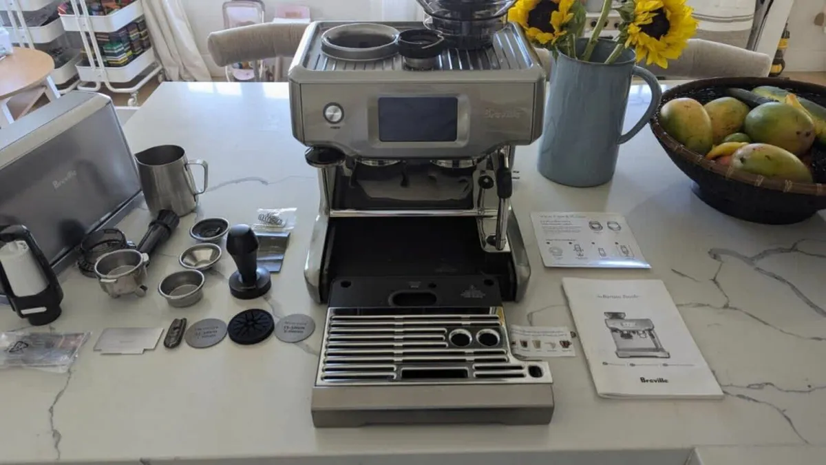 Breville Barista Touch Espresso Machine Brushed St - Image 2