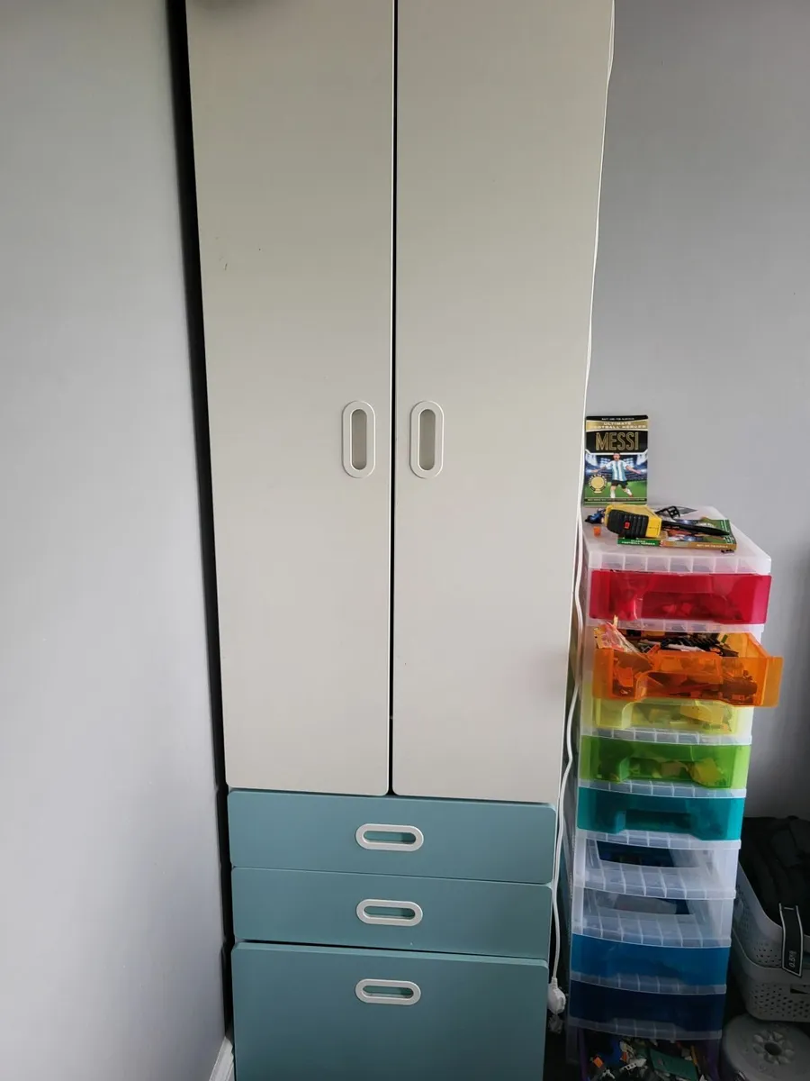 Kids ikea wardrobe - Image 1