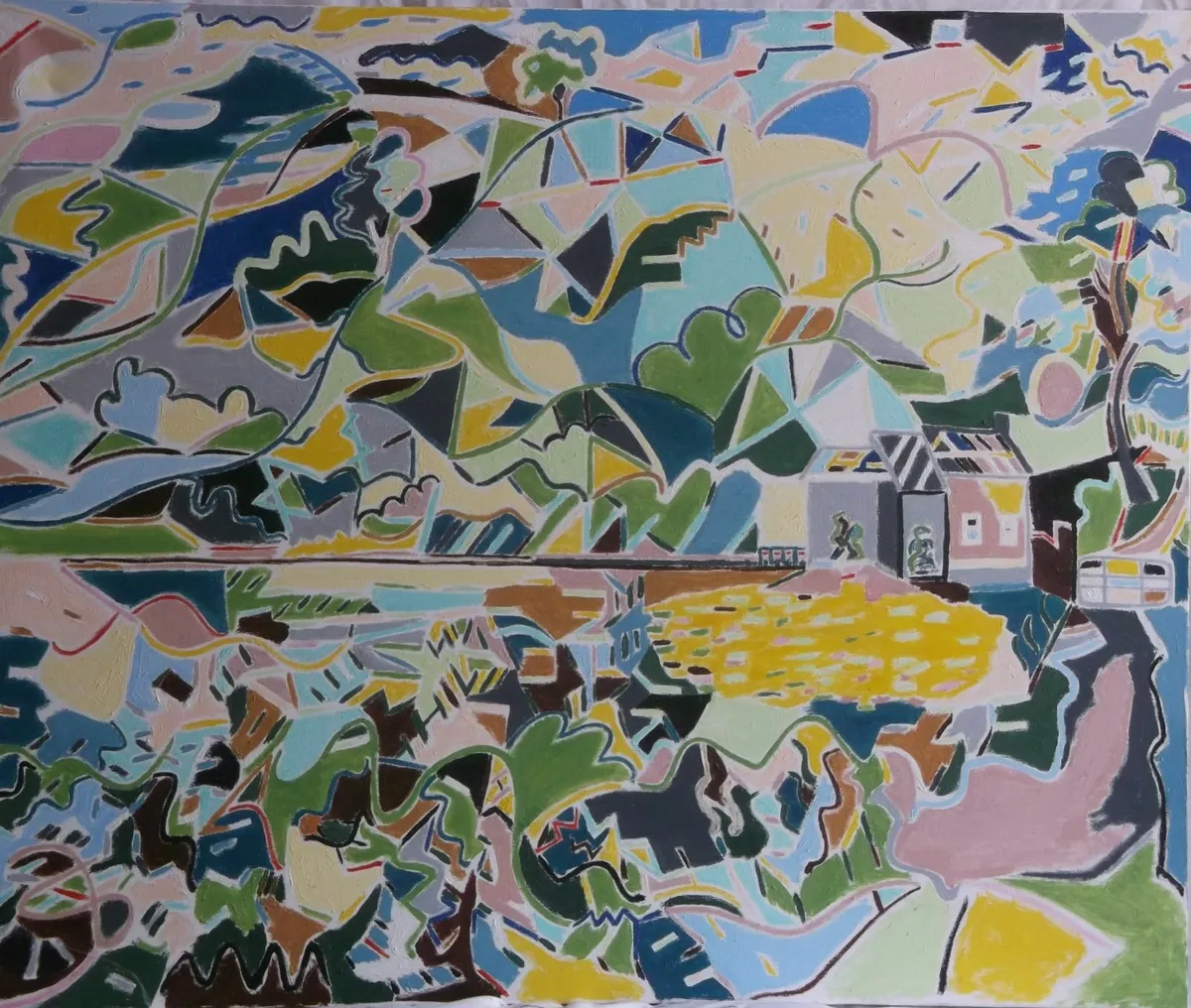 art painting for a large room - Image 1