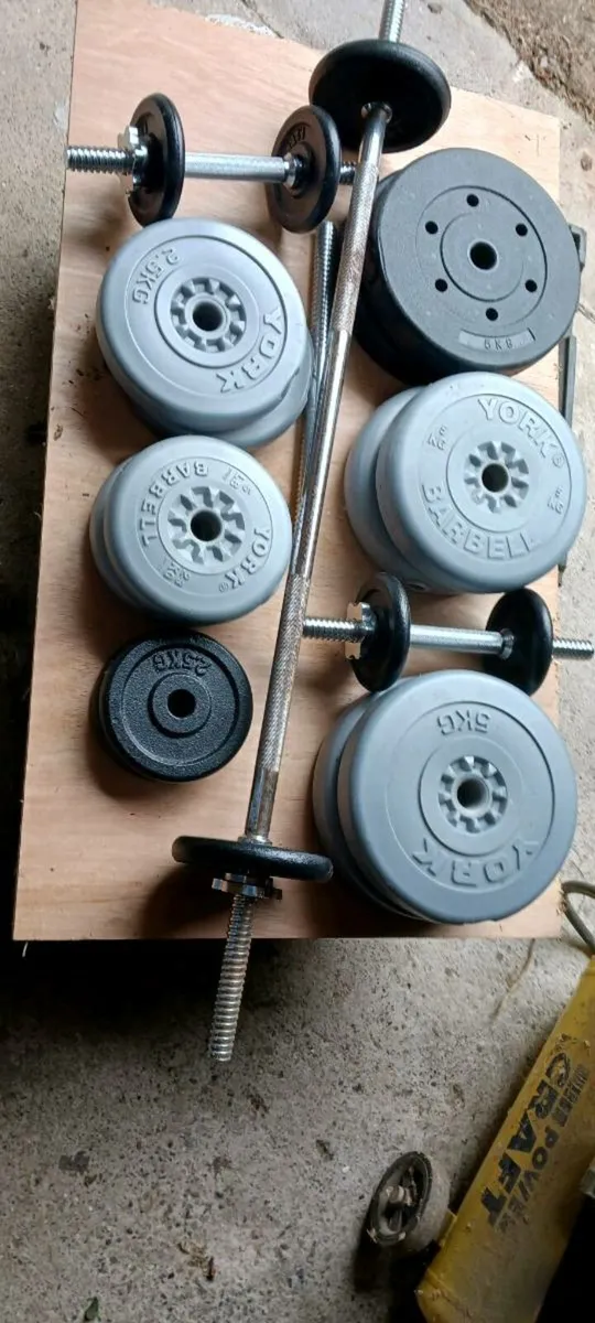 Weights and bench - Image 1