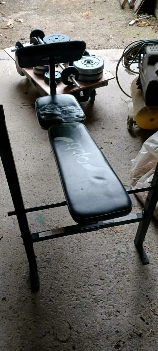 Weights and bench - Image 3