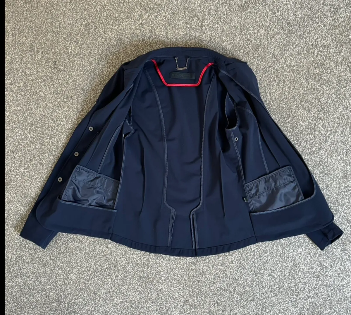Aztec Diamond Navy Competition Riding Jacket 12 - Image 2