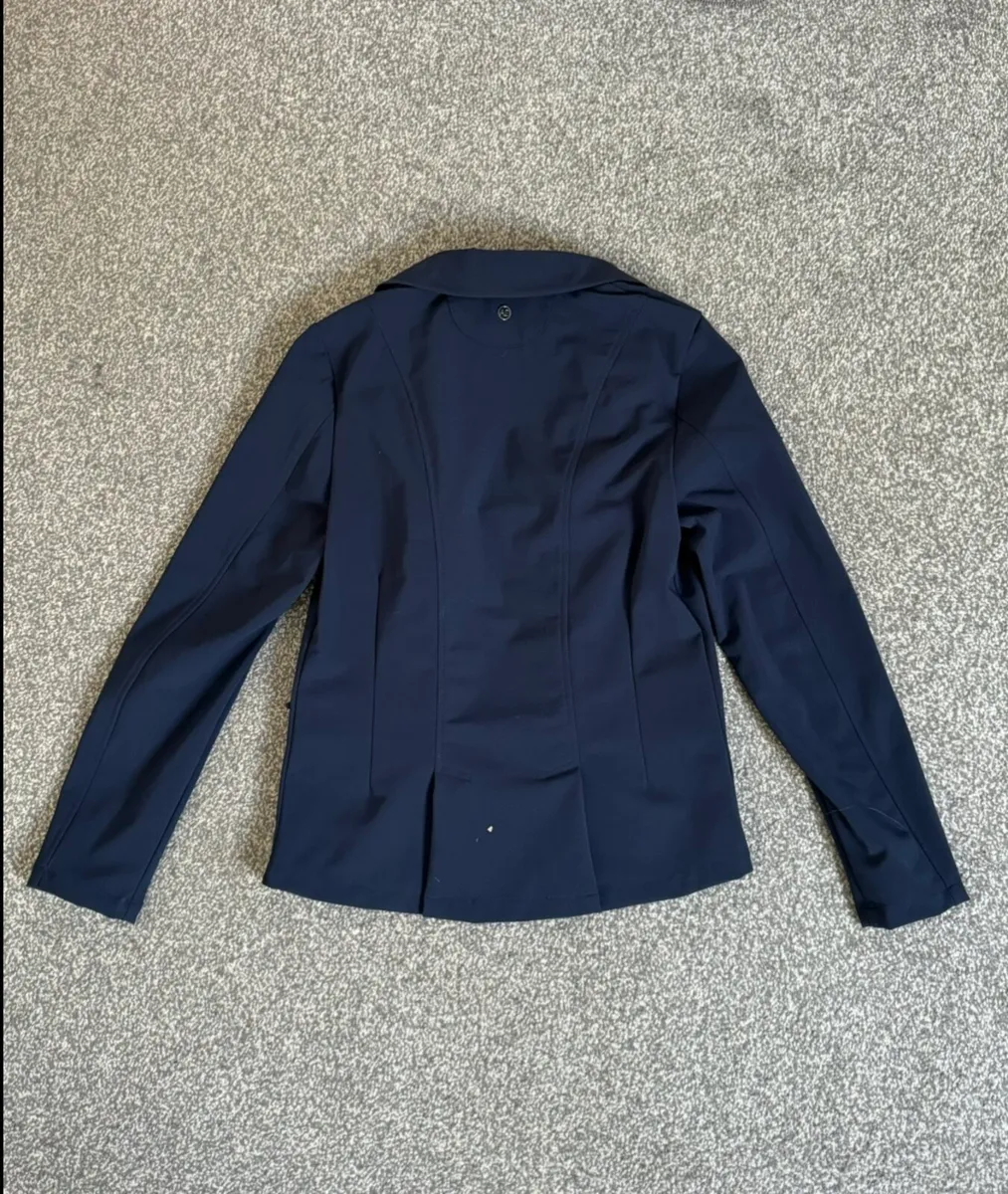 Aztec Diamond Navy Competition Riding Jacket 12 - Image 3