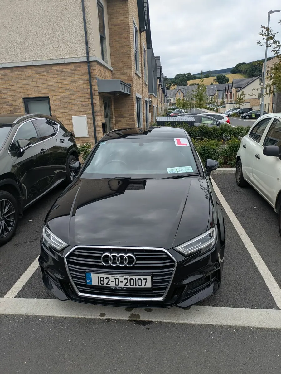 Audi A3 2018 Low mileage, Taxed and NCT - Image 1
