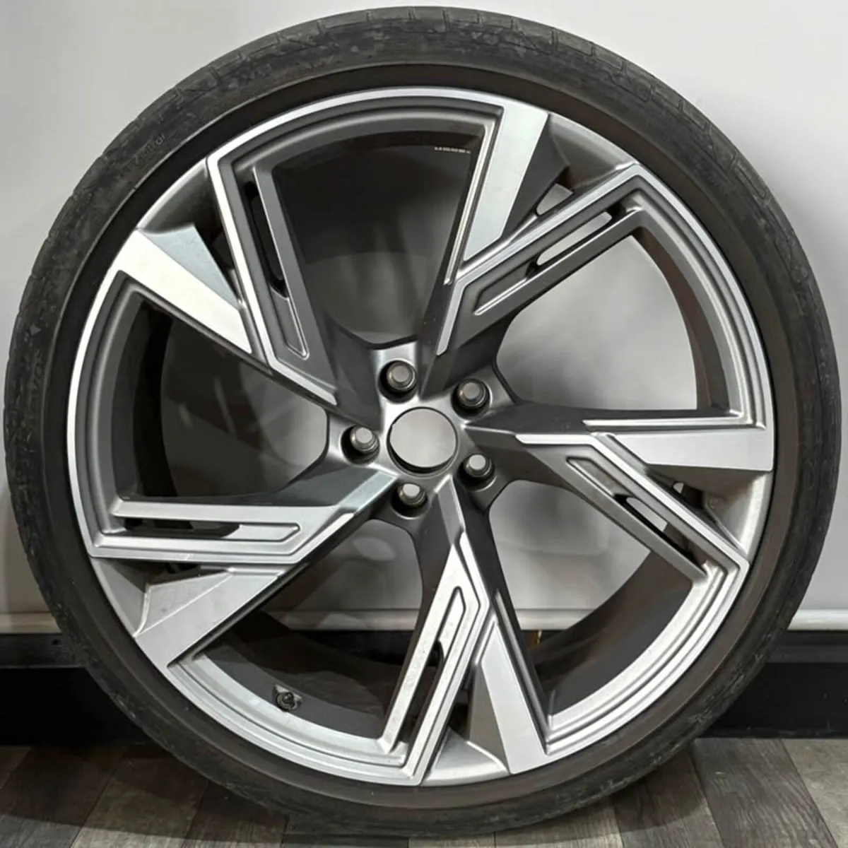 22" Genuine AUDI RS6 RS7 C8 Alloy Wheels & Tyres - Image 2