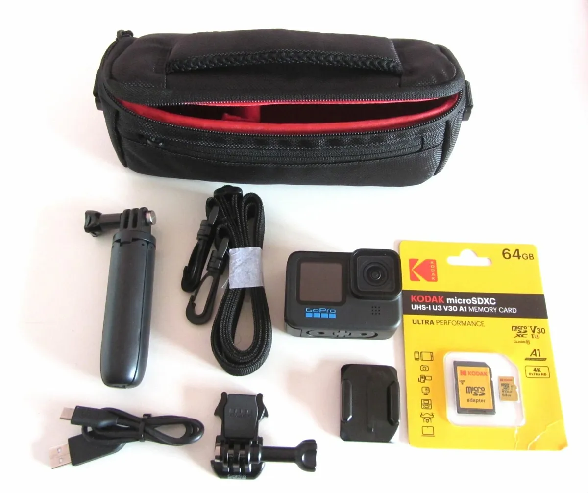 GoPro HERO10 Black 5,3K Streaming Action Camera - Image 1