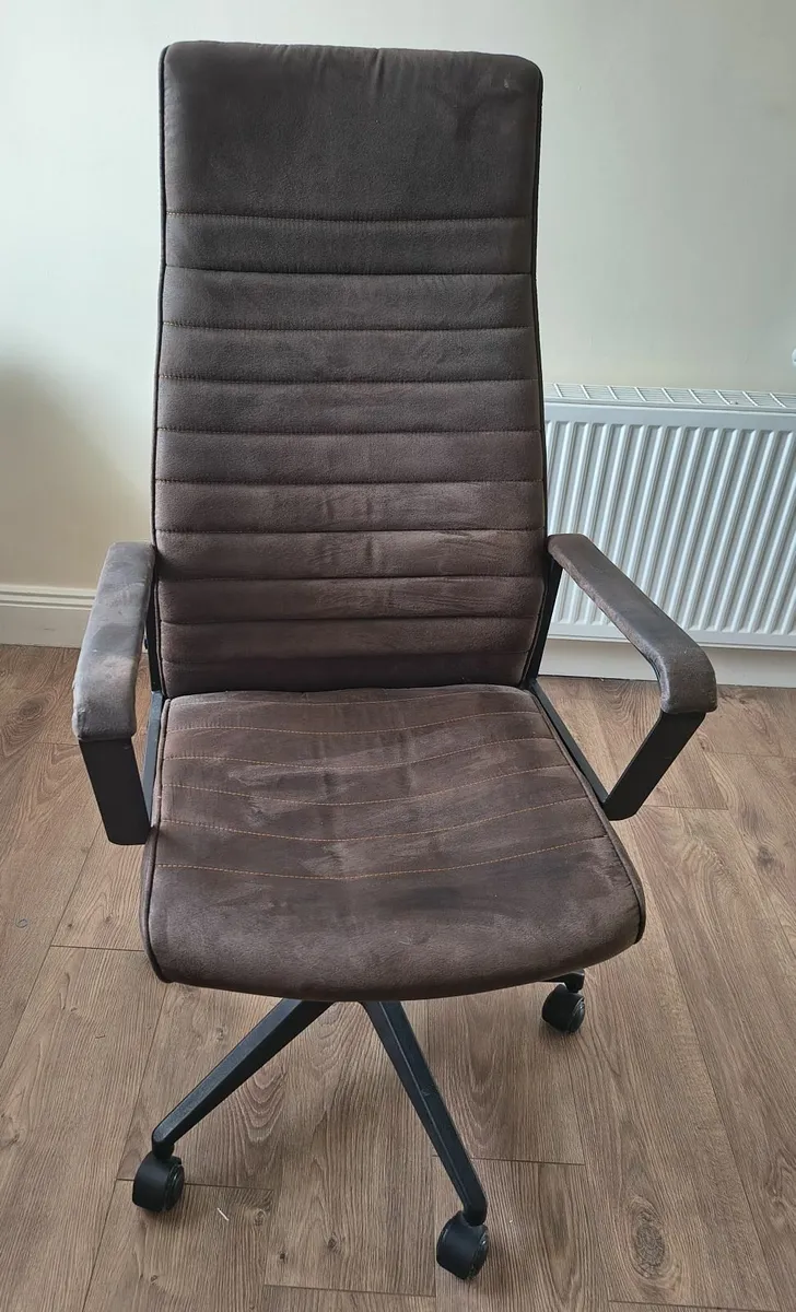 Office Chair Labora High Pebble - Image 1