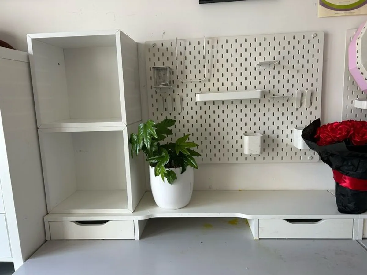 IKEA kids desks and storage units - Image 4