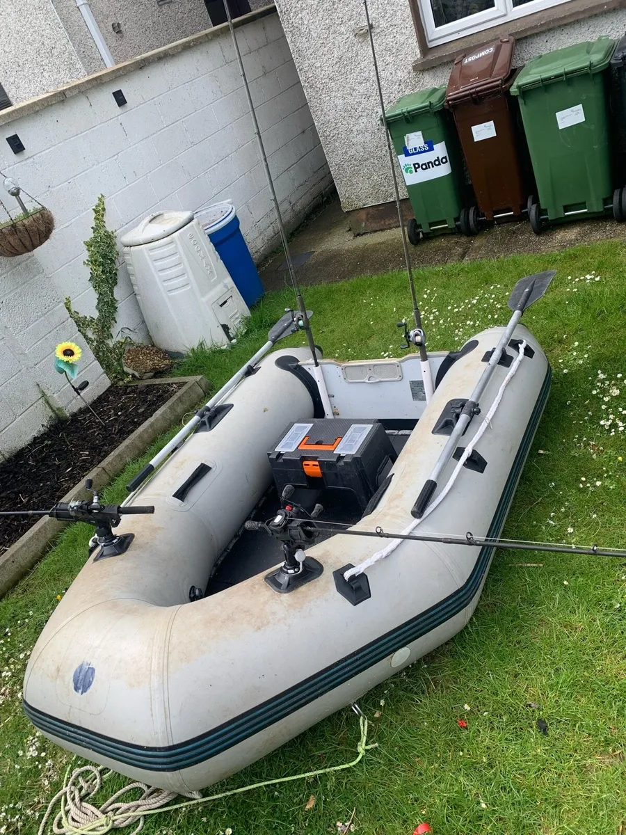 Inflatable fishing boat - Image 2