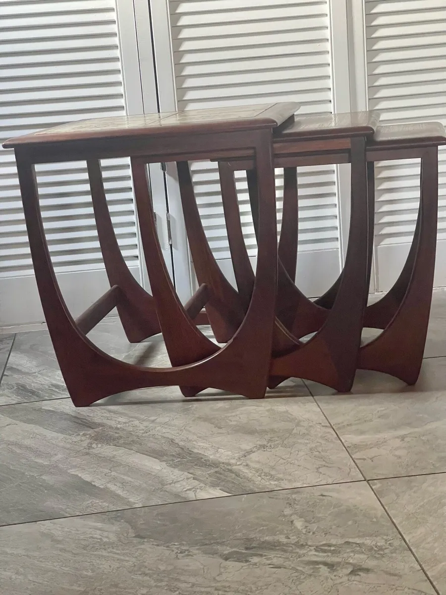Mid century G Plan nesting tables - Image 2