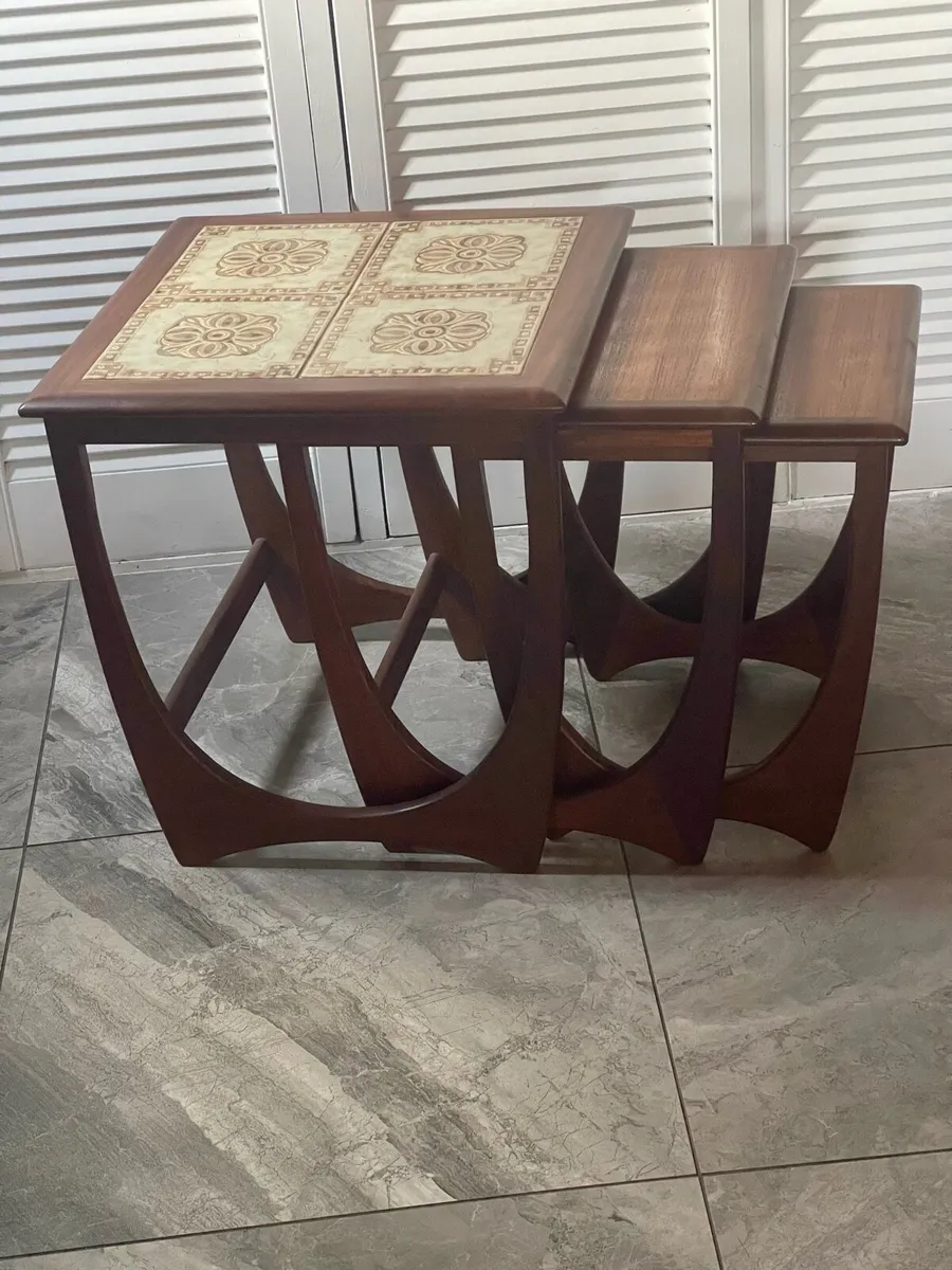 Mid century G Plan nesting tables - Image 3
