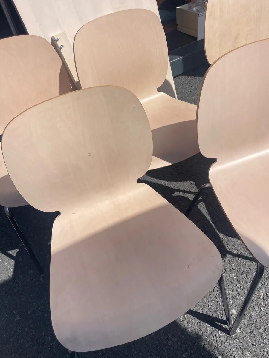 6 dining chairs - Image 2