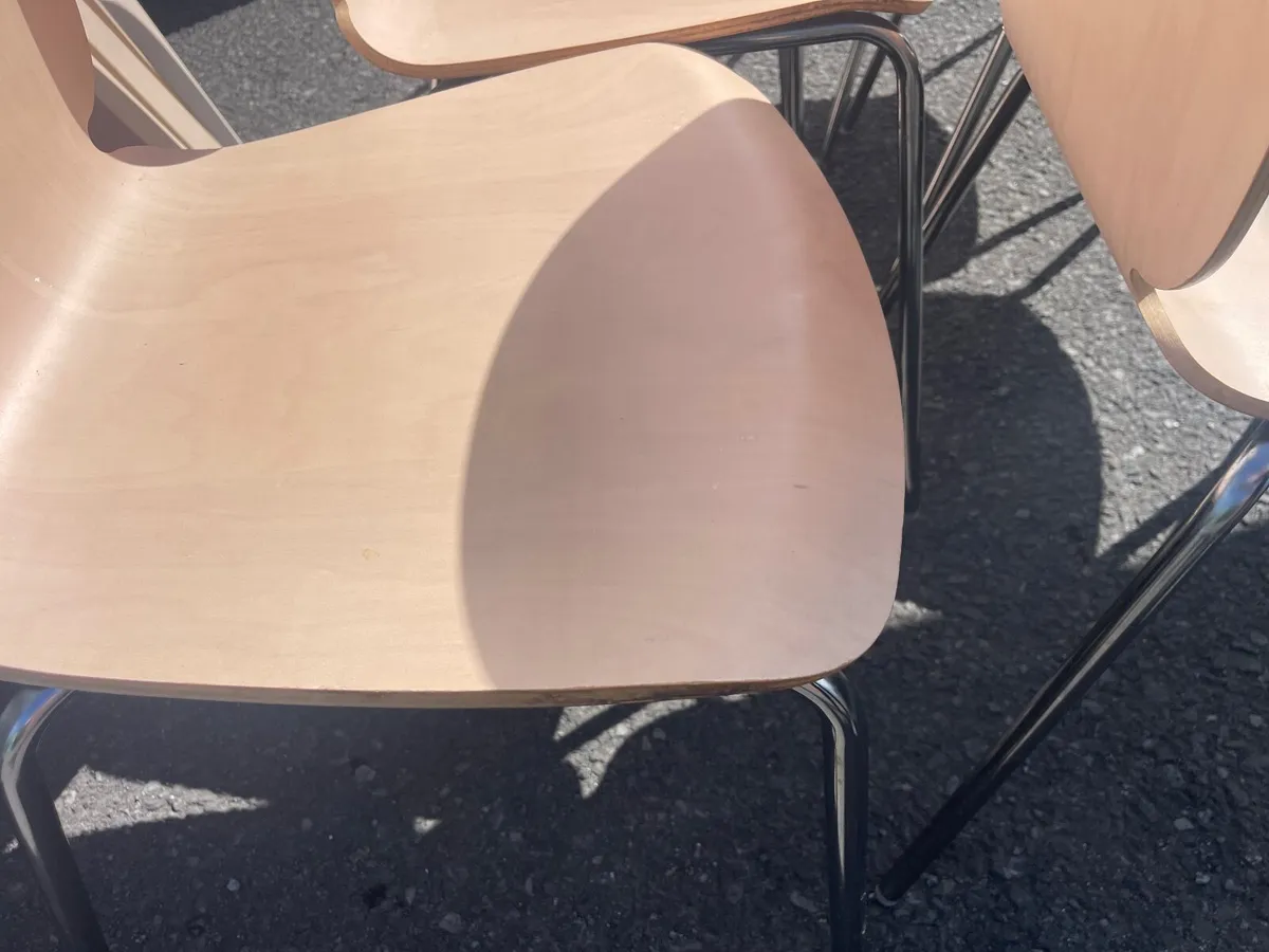 6 dining chairs - Image 3