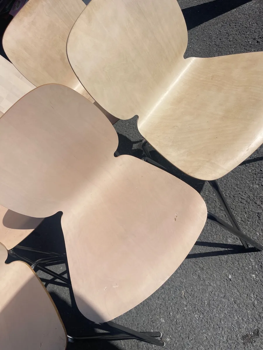 6 dining chairs - Image 4