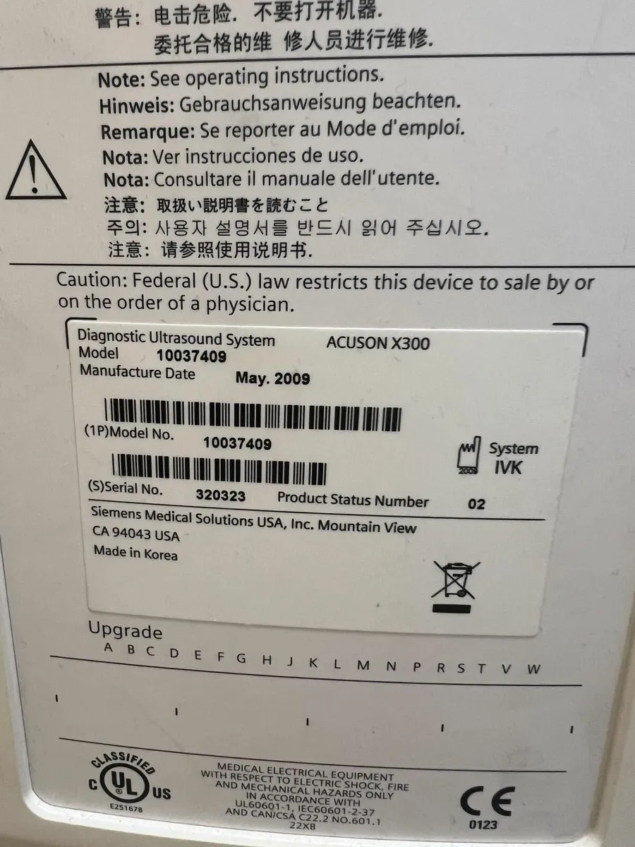 Used Ultrasound Machine for Sale - Image 2