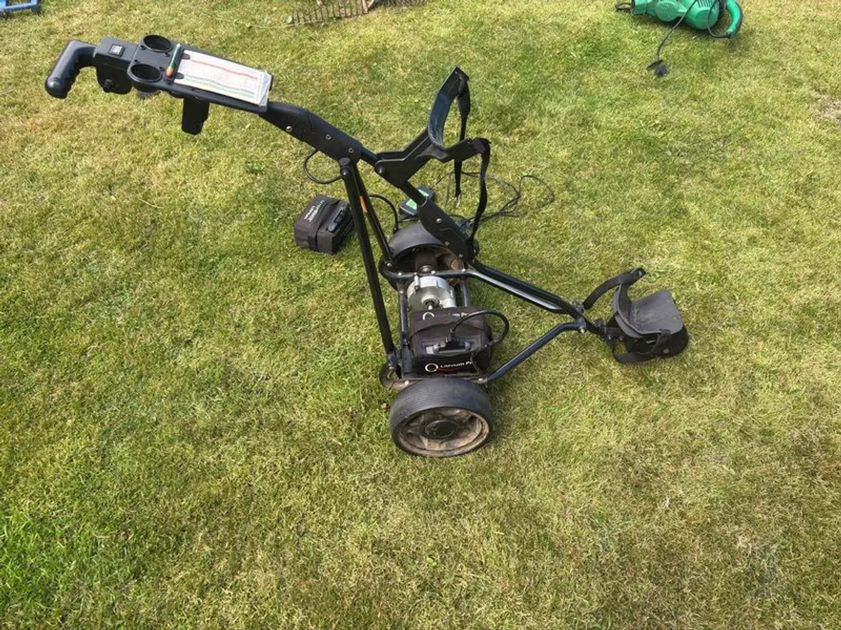 powered golf trolley - Image 2