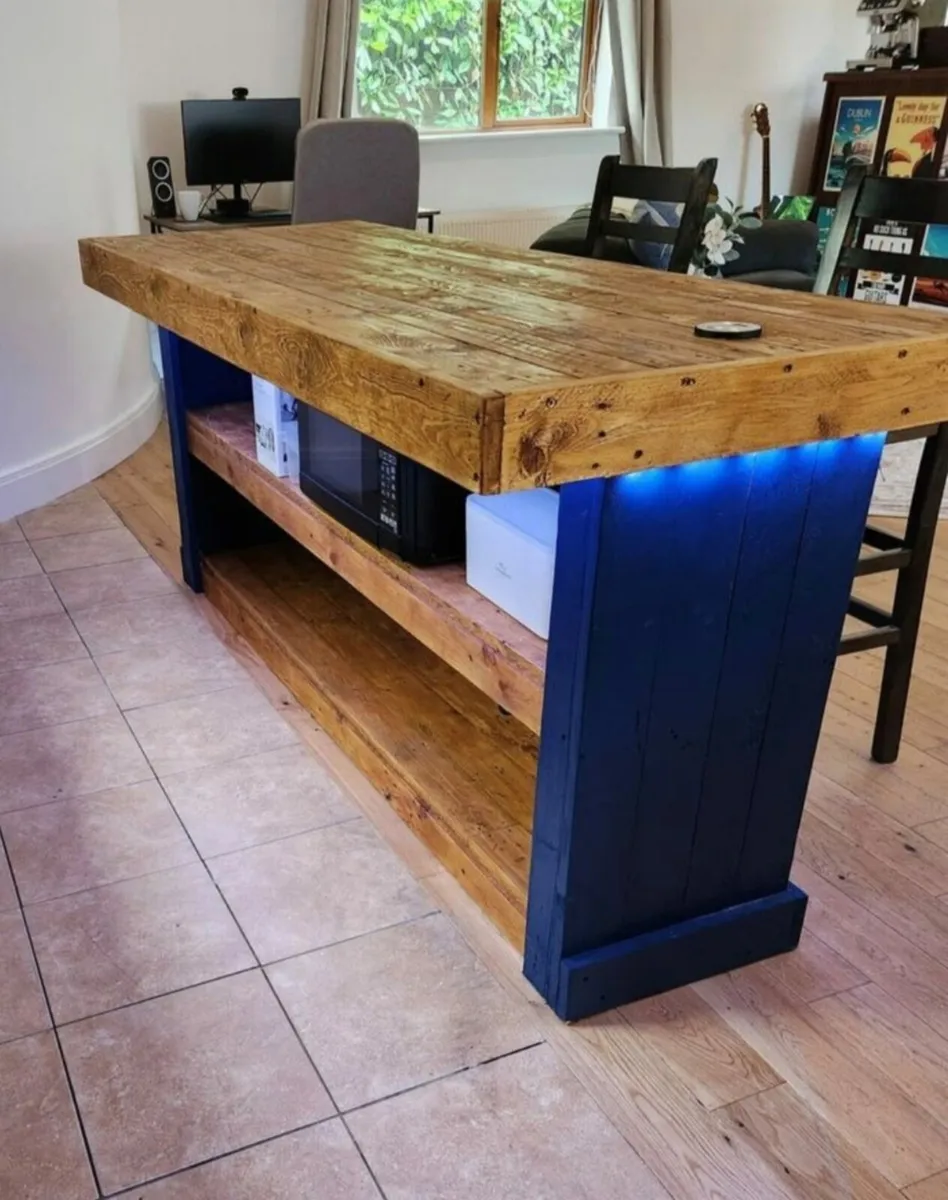 Handmade rustic kitchen islands - Image 4