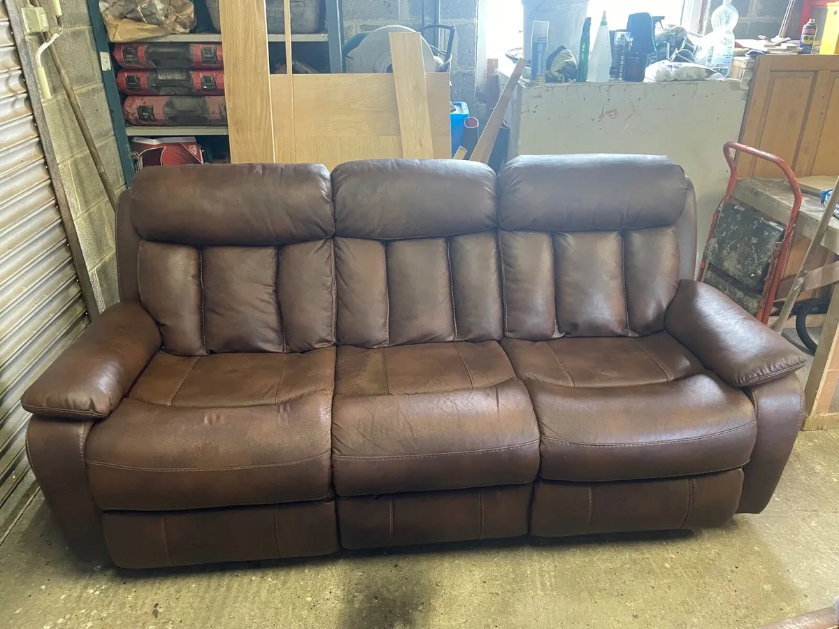 3 seater sofa - Image 1