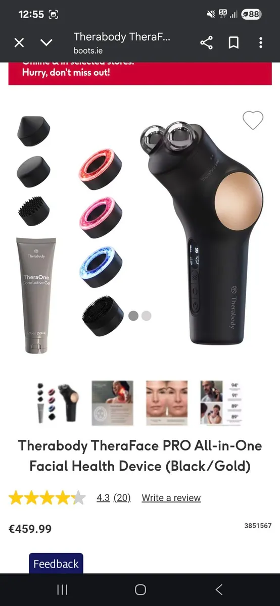 TheraFace Pro 4 in 1 Device - Image 1