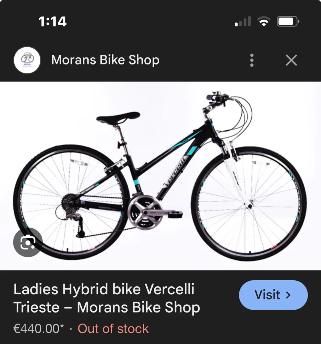 Vercelli Trieste women’s bicycle - Image 3