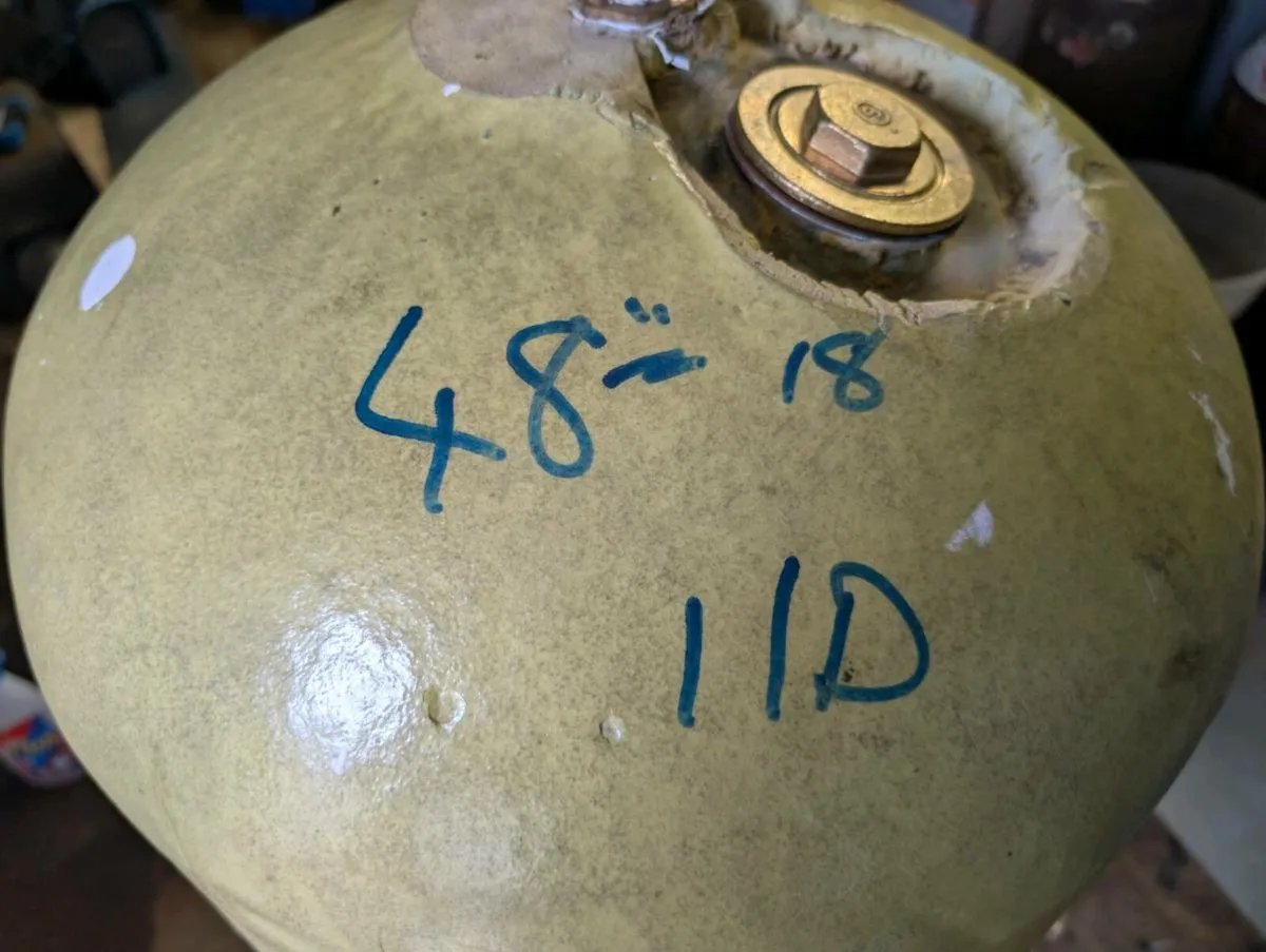 48"x18" Indirect Insulated Copper Cylinder. - Image 1