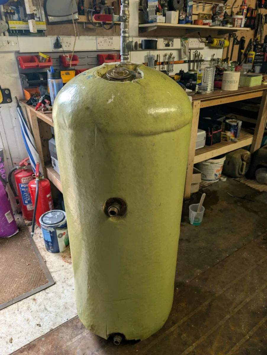 48"x18" Indirect Insulated Copper Cylinder. - Image 4