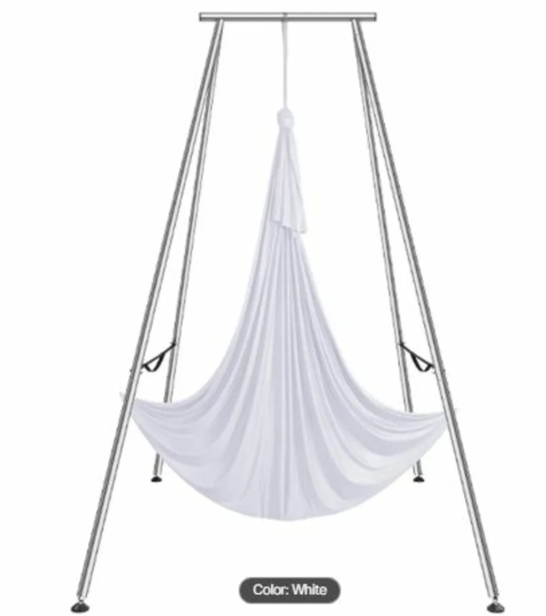 Aerial Yoga Frame & Yoga Hammock, 9.67 ft Height - Image 1