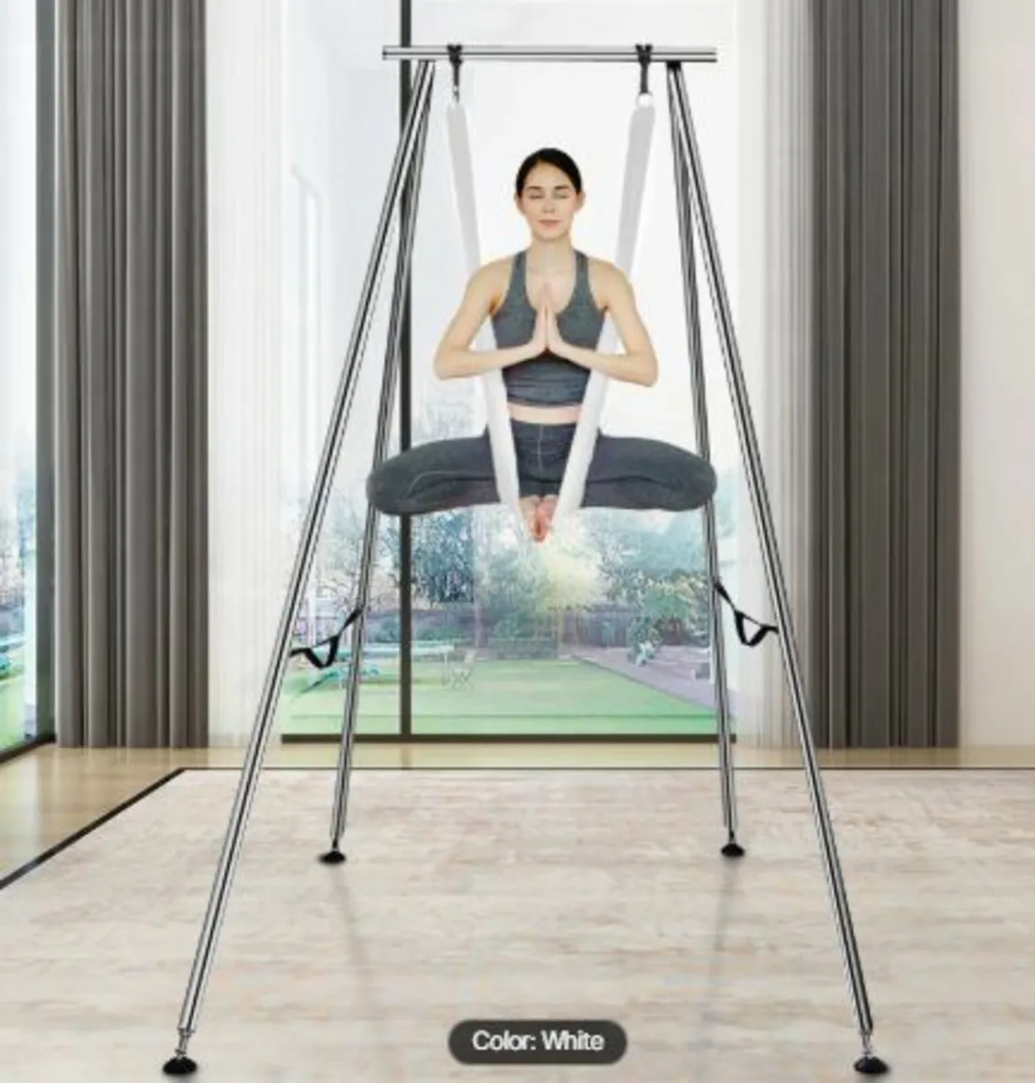 Aerial Yoga Frame & Yoga Hammock, 9.67 ft Height - Image 3