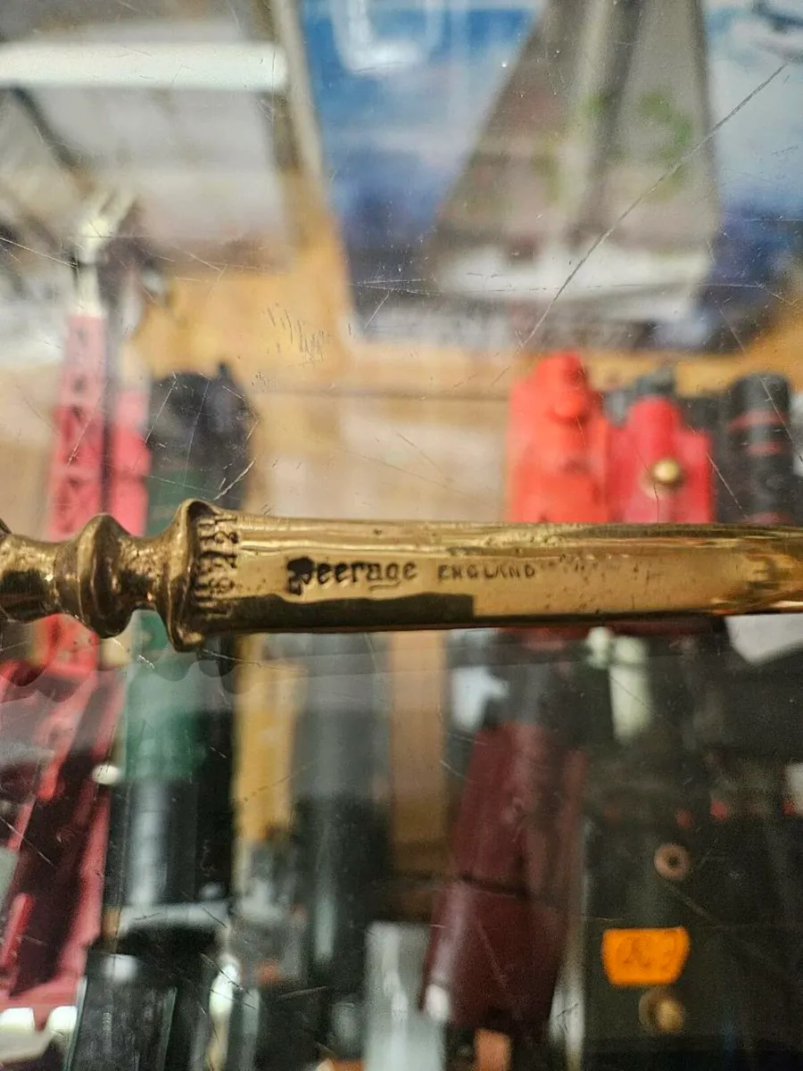 Vintage Brass Letter Opener Owl - Image 3