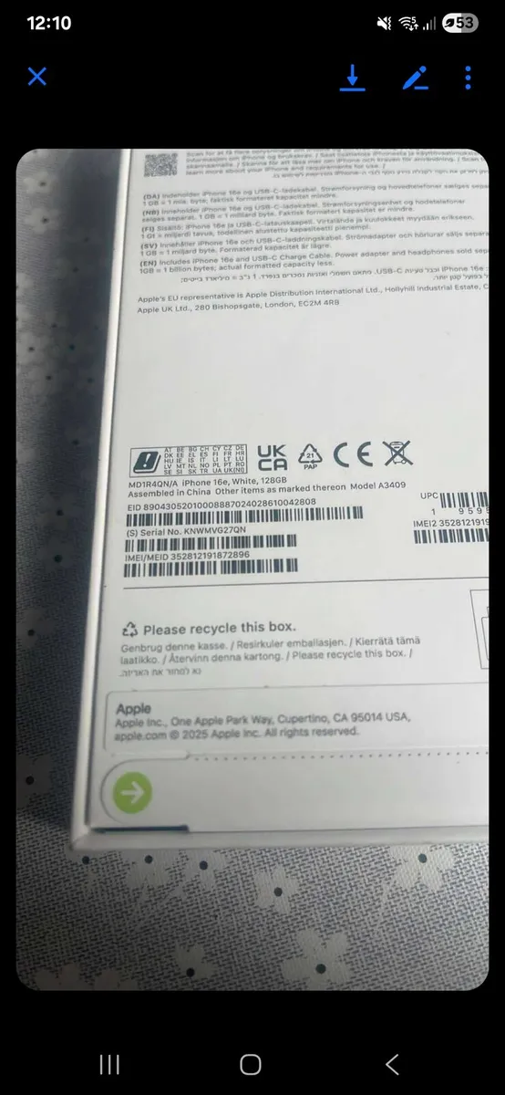 Iphone 16e sealed unlocked - Image 2