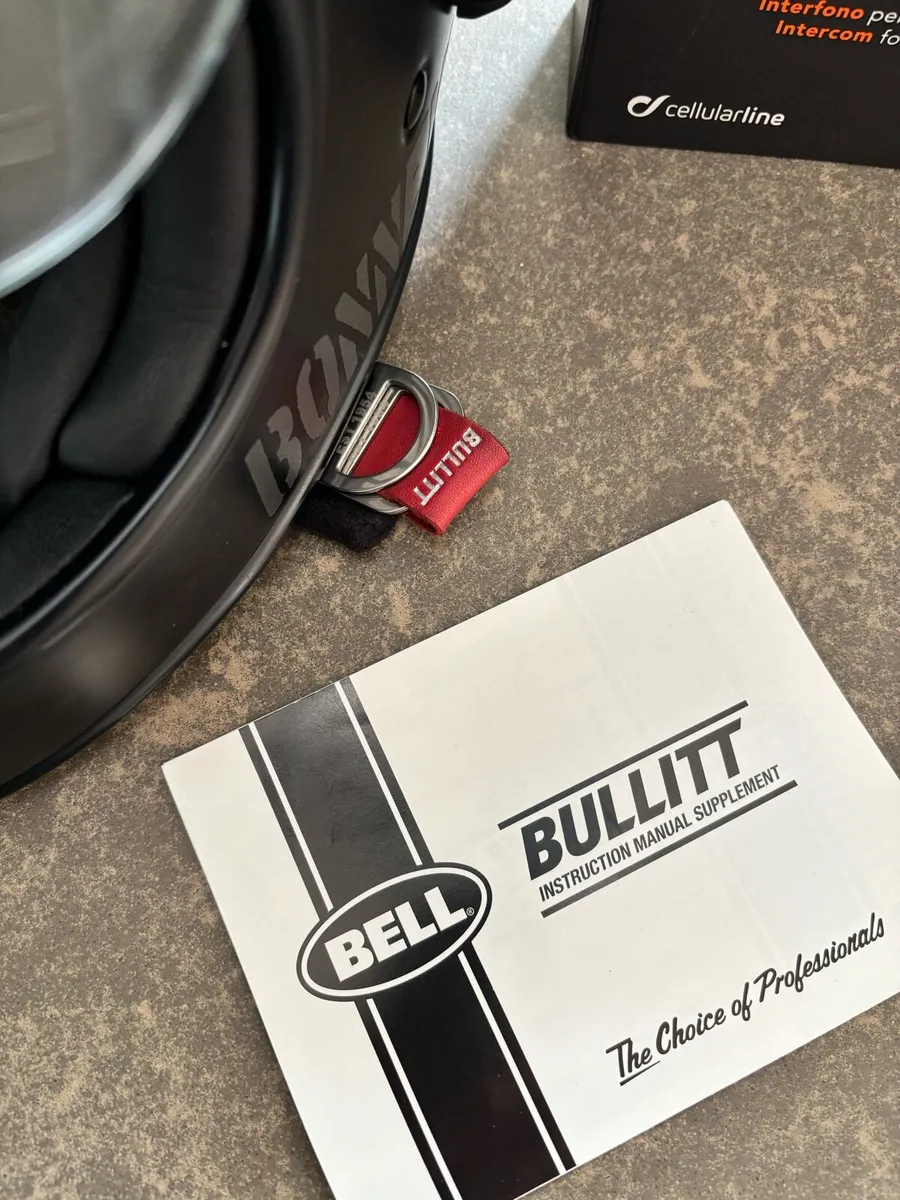 Matte Black Bell Bullit xl + Interphone Shape Coms - Image 4