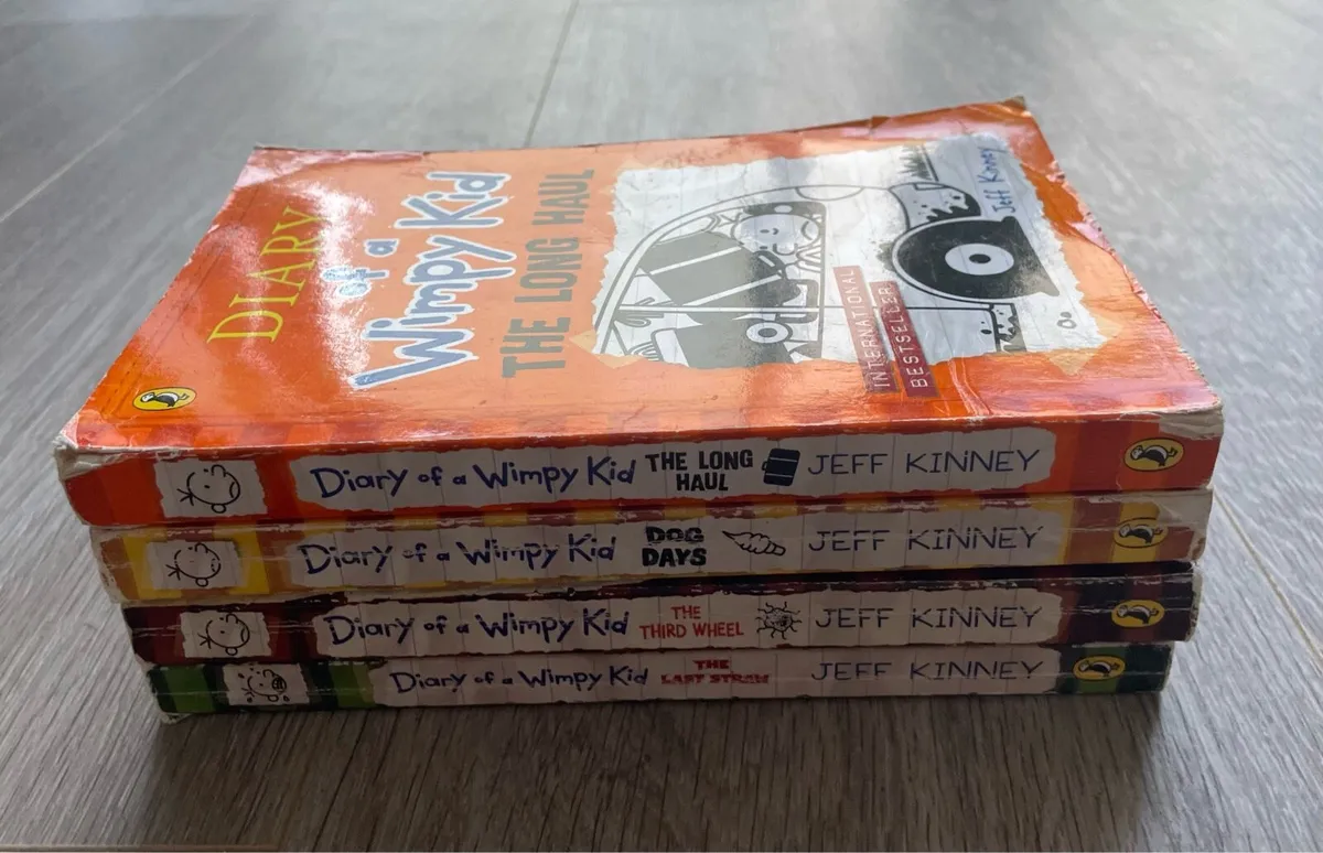 10 Wimpy Kid Books plus 8 FREE BOOKS - Image 3
