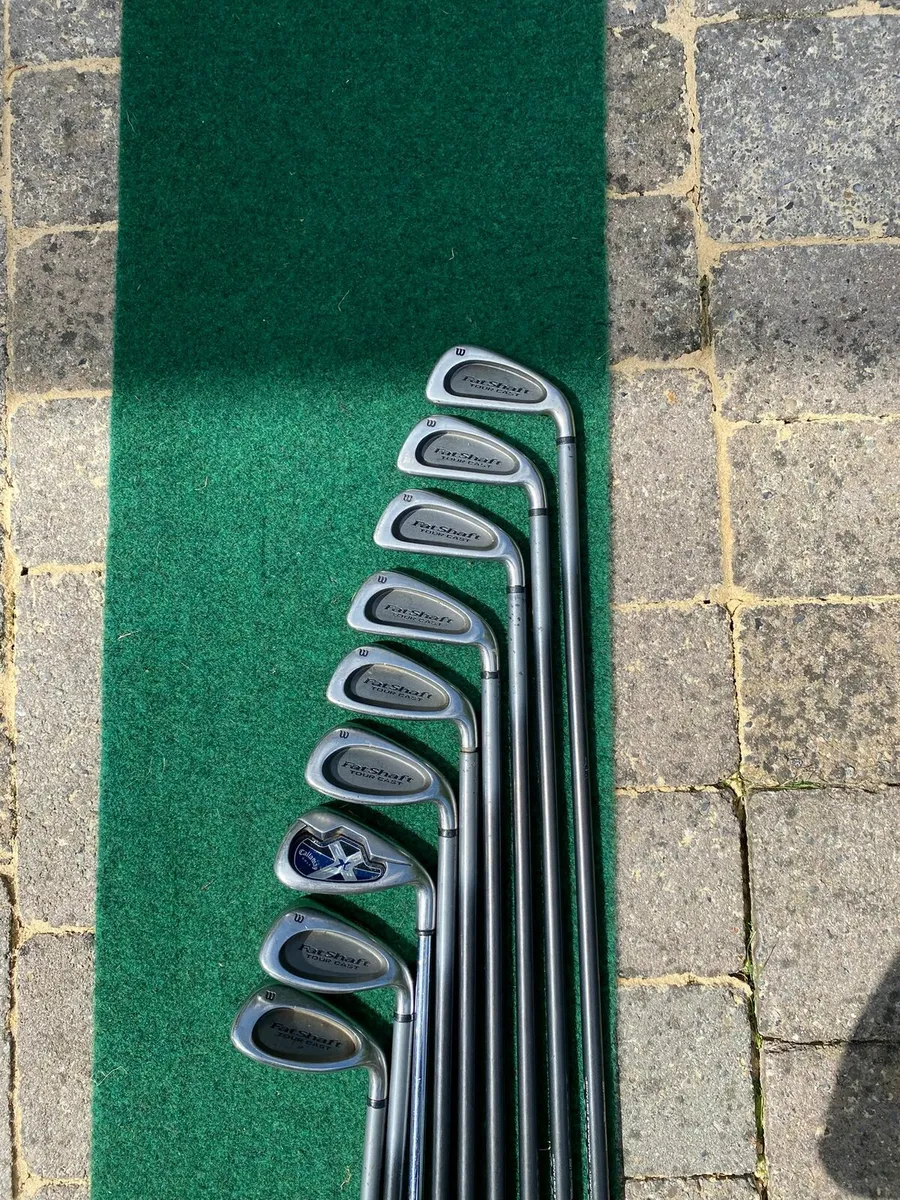 Wilson fatshaft tourcast irons 3-SW - Image 4