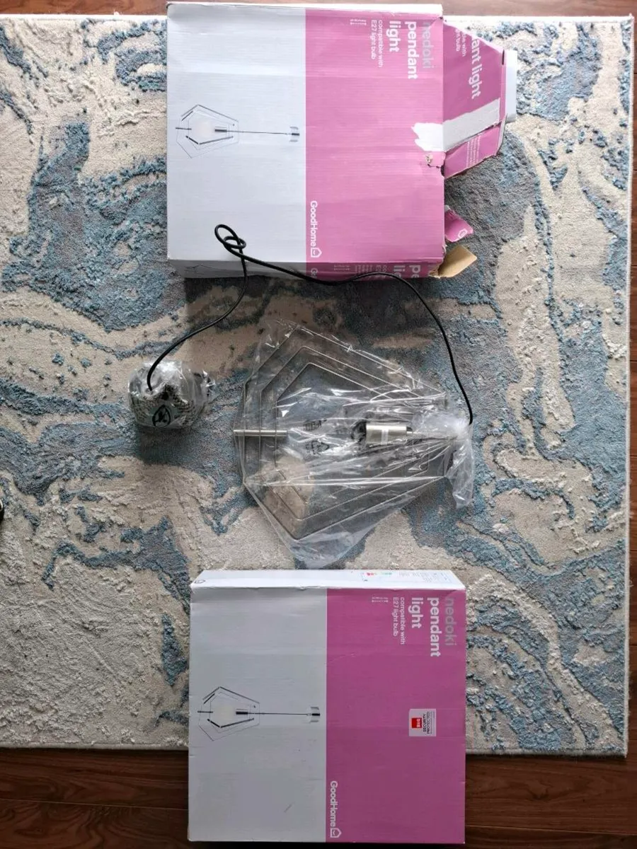 2 X Pendant Lights  (Nedoki) - Image 1