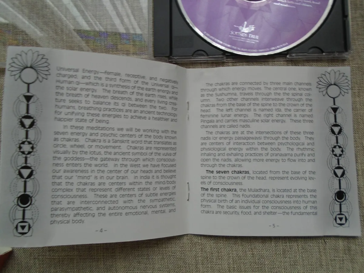 Chakra breathing cd, Meditations, Cd, Spiritual - Image 2