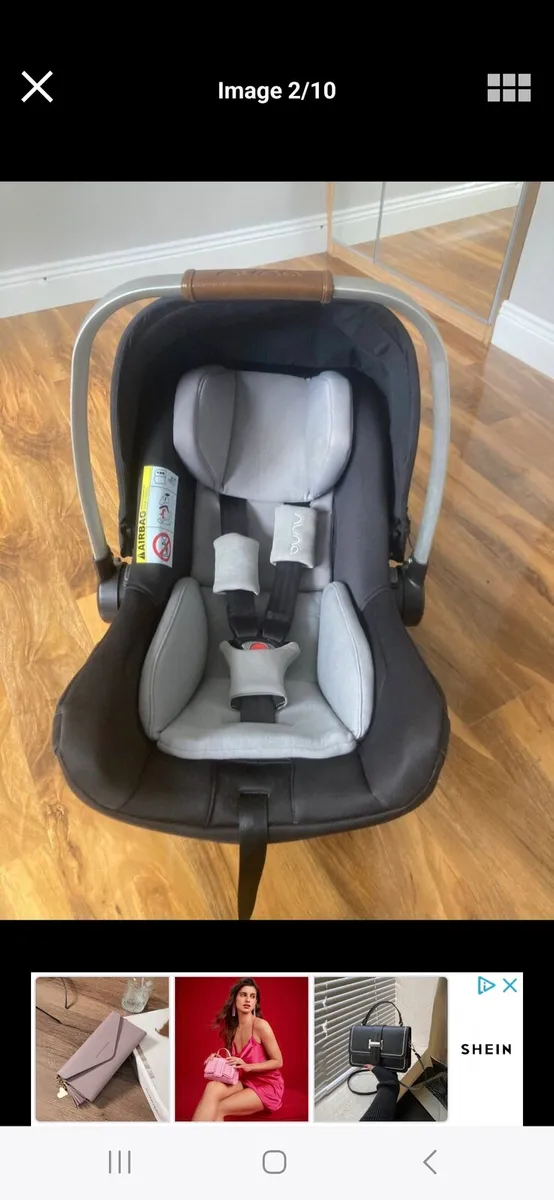 NUNA Travel system, carseat, isofix base, buggy, - Image 4