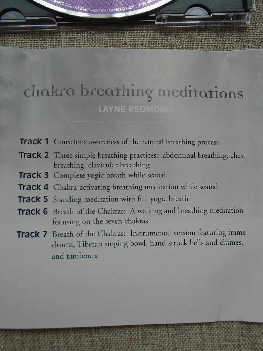Chakra breathing cd, Meditations, Cd, Spiritual - Image 3