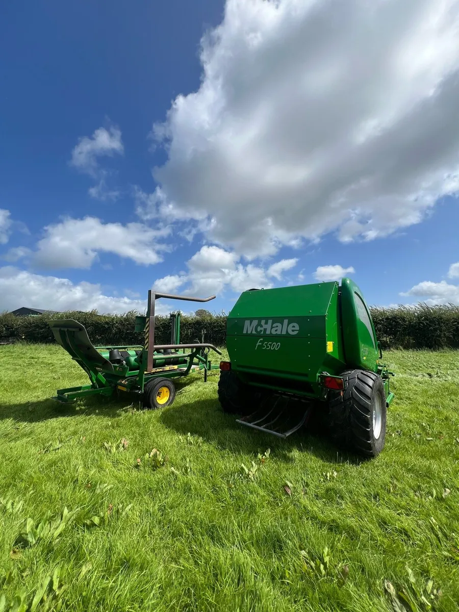 Mchale 5500 baler and 991 wrapper - Image 4